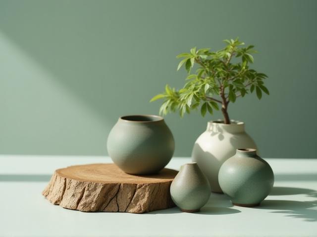 和風のミニマリストな装飾品